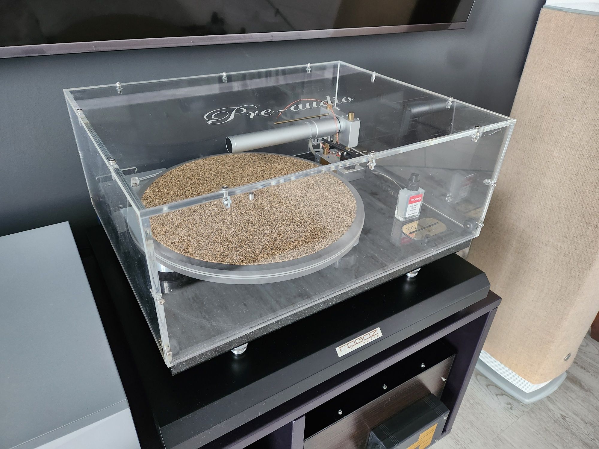 Gramofon Pre-Adio tangencjalny wkładka Clearaudio Performer V2