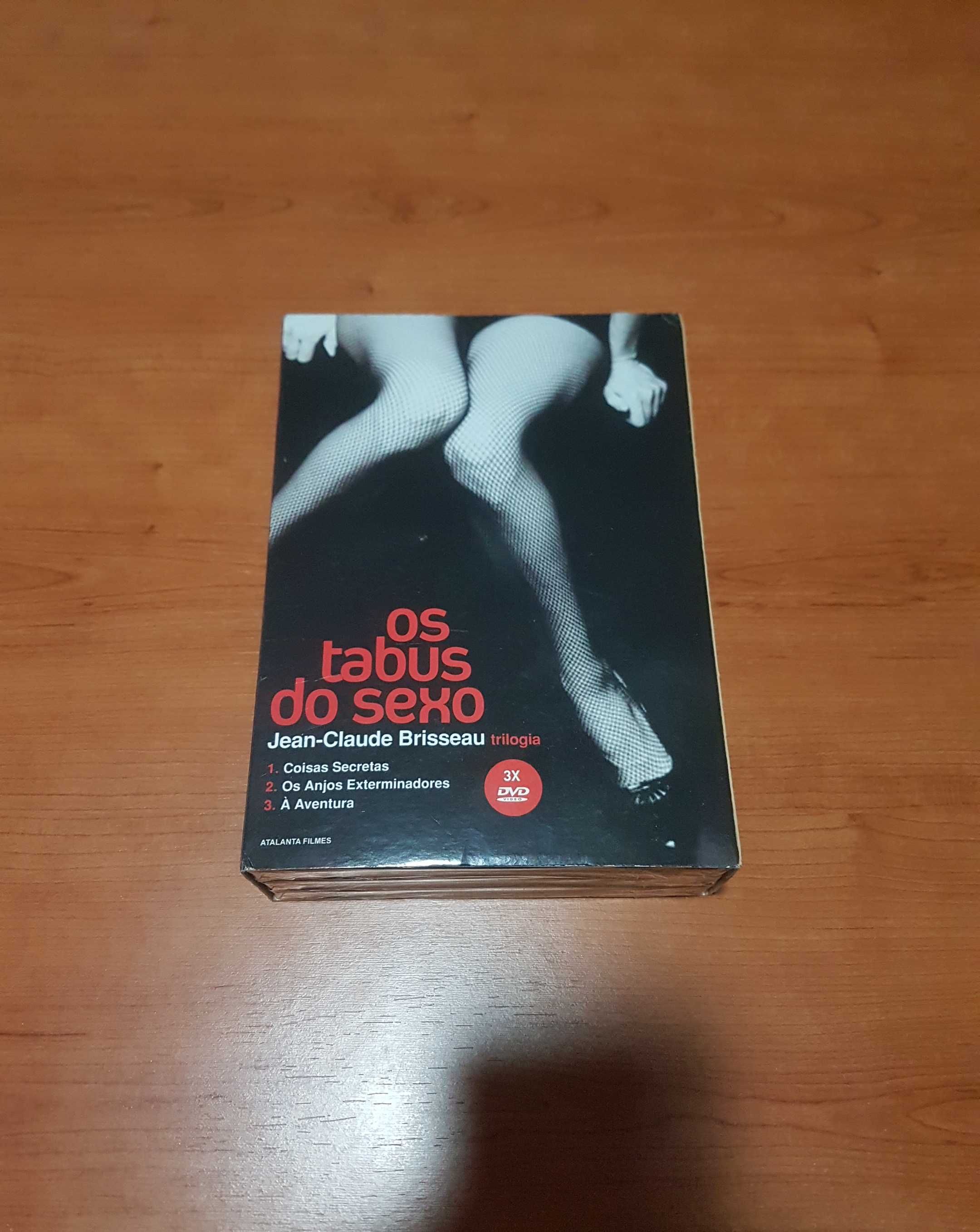 Coleção JEAN-CLAUDE BRISSEAU - Os Tabus do Sexo (3 filmes)