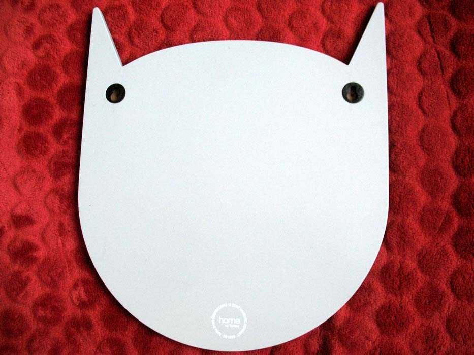 Lustro - kot - Figurka - średnica 25 cm - 32 x 27 x 1 cm