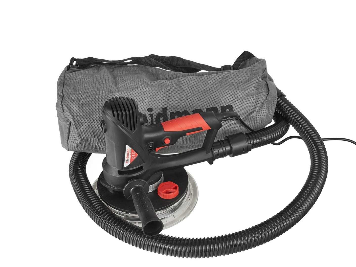 Szlifierka do gipsu gładzi i tynku 190 mm DOUBLE LED 360 zestaw 1999
