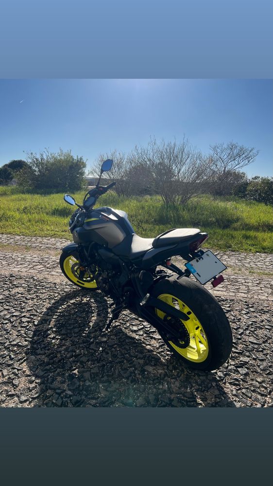 Yamaha MT07 35kw Deslimitada