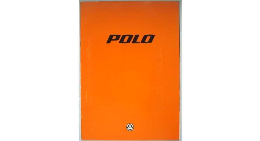 Volkswagen Polo I Prospekt Katalog Folder VW Polo 1979 rok Holandia