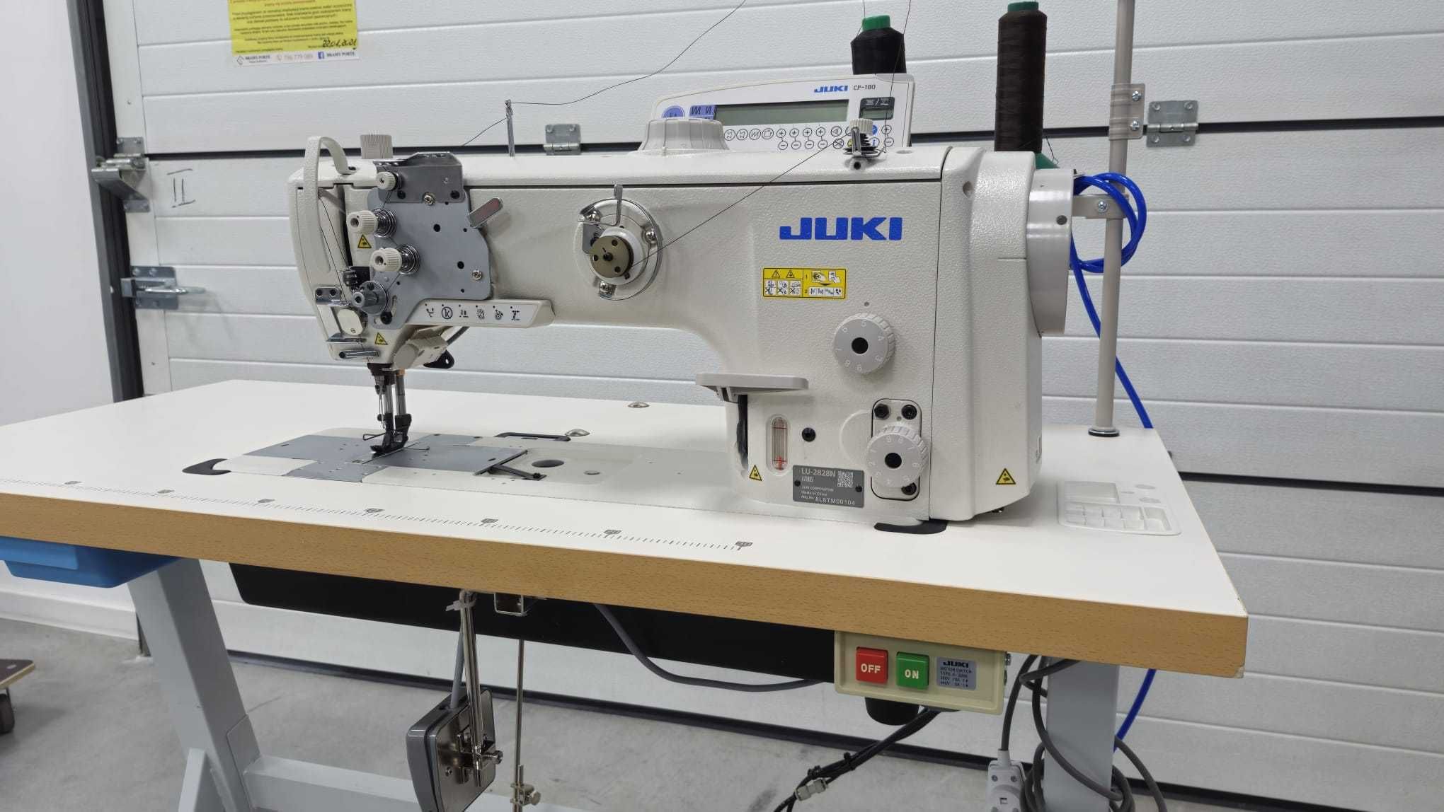 Stebnówka z potrójnym transportem JUKI LU2828A-7,automat.servo 220v
