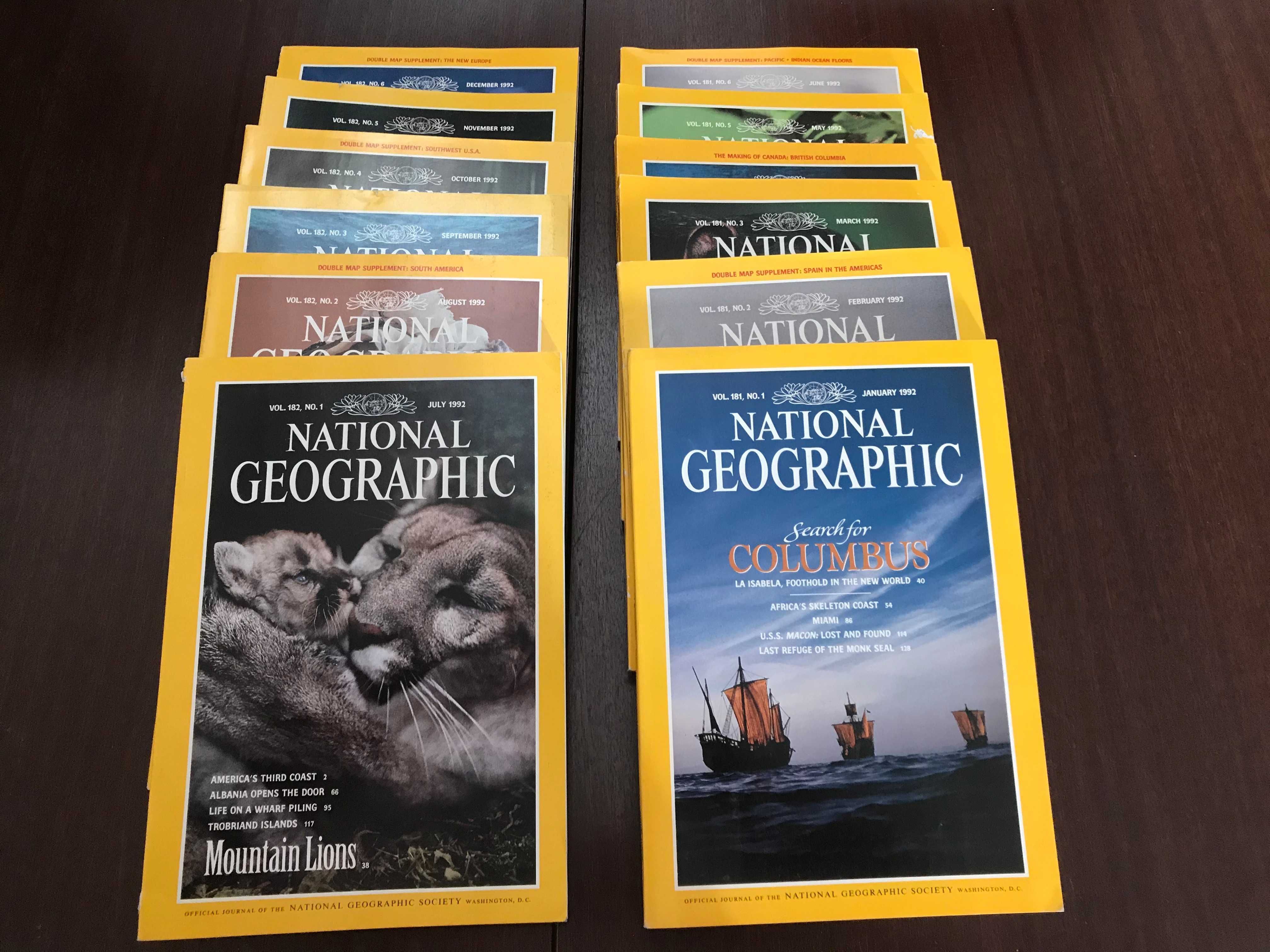Revista "National Geographic" anos 90