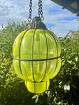 Lampa Vintage PRL | Szkło Chartreuse | Ikona Polskiego Designu Unikat