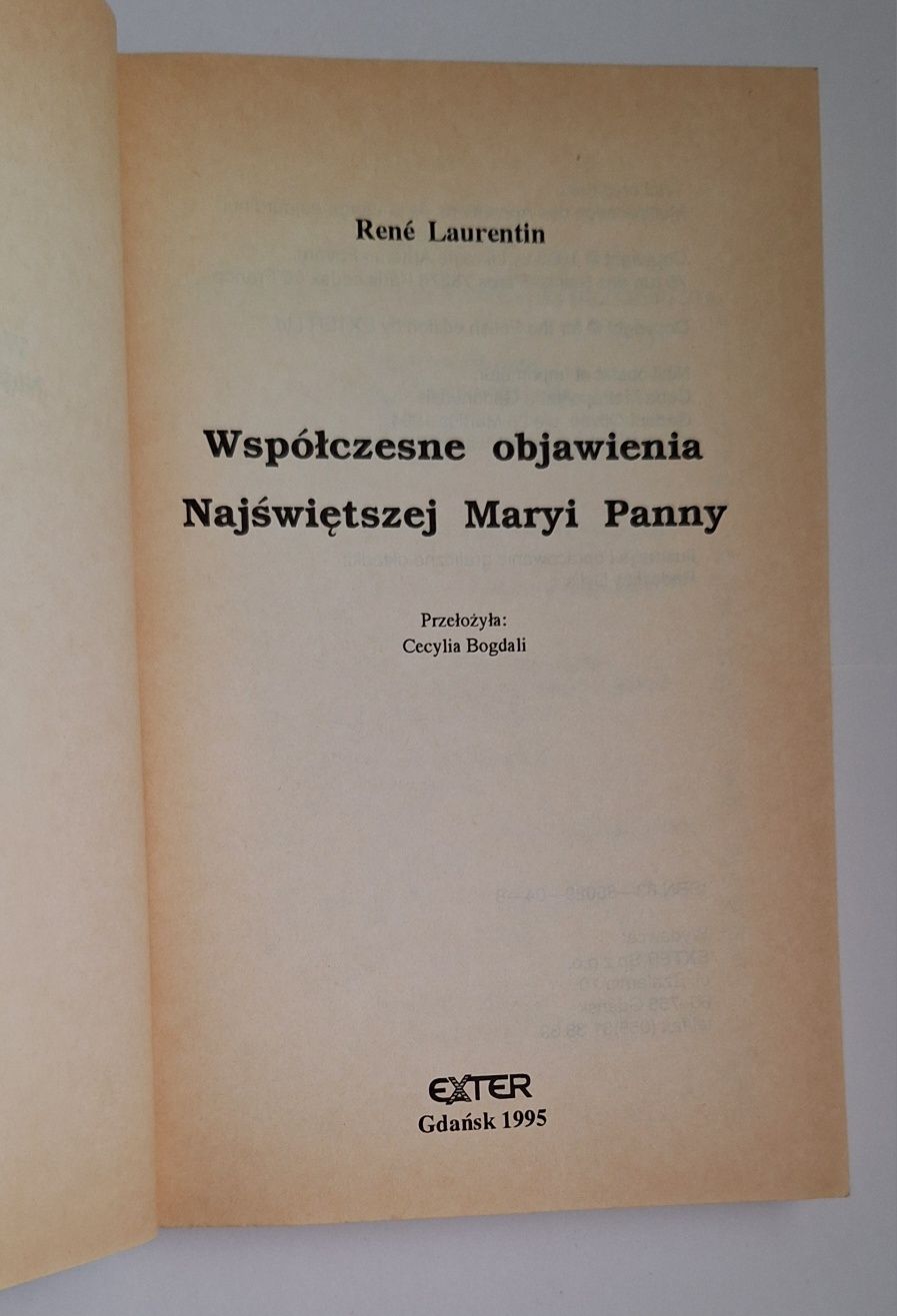 Współczesne objawienia Najświętszej Marii Panny, René Laurentin