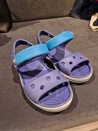 Crocs sandały niebieskie c9 25,26