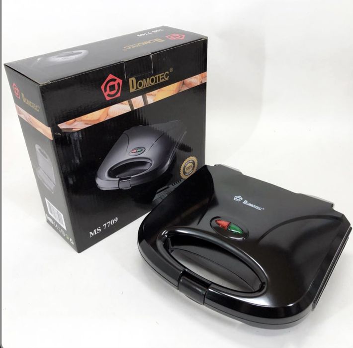 Гриль бутербродниця сендвічниця DOMOTEC