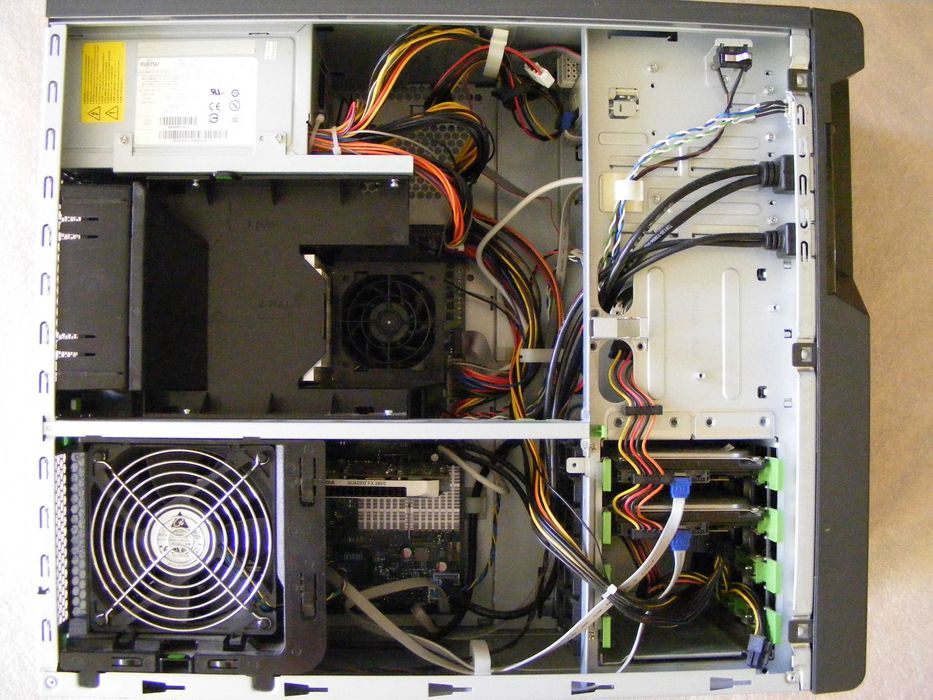 Serwer Fujitsu Xeon 6x3,73Ghz 24Gb SSD Win10