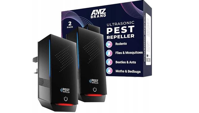 AMZ Brand  Silny środek odstraszający myszy ultradźwiękowy odstraszacz