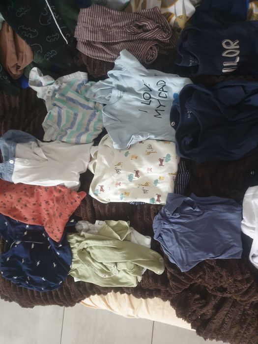 Body z długim i krótkim rękawem 92-98 , sweterki 92, spodnie 86