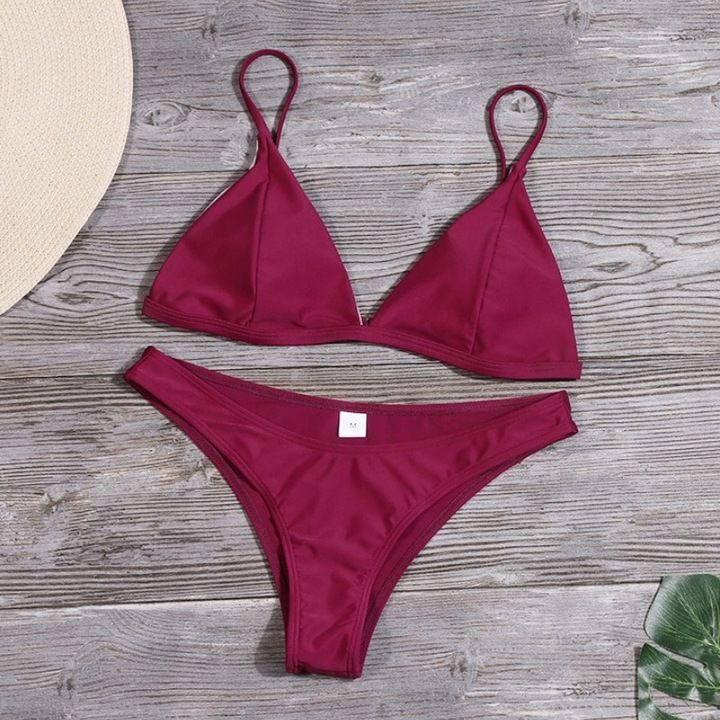 Seksowne Bikini Modny Strój Kąpielowy Damski Dwuczęściowy Kostium Kolo