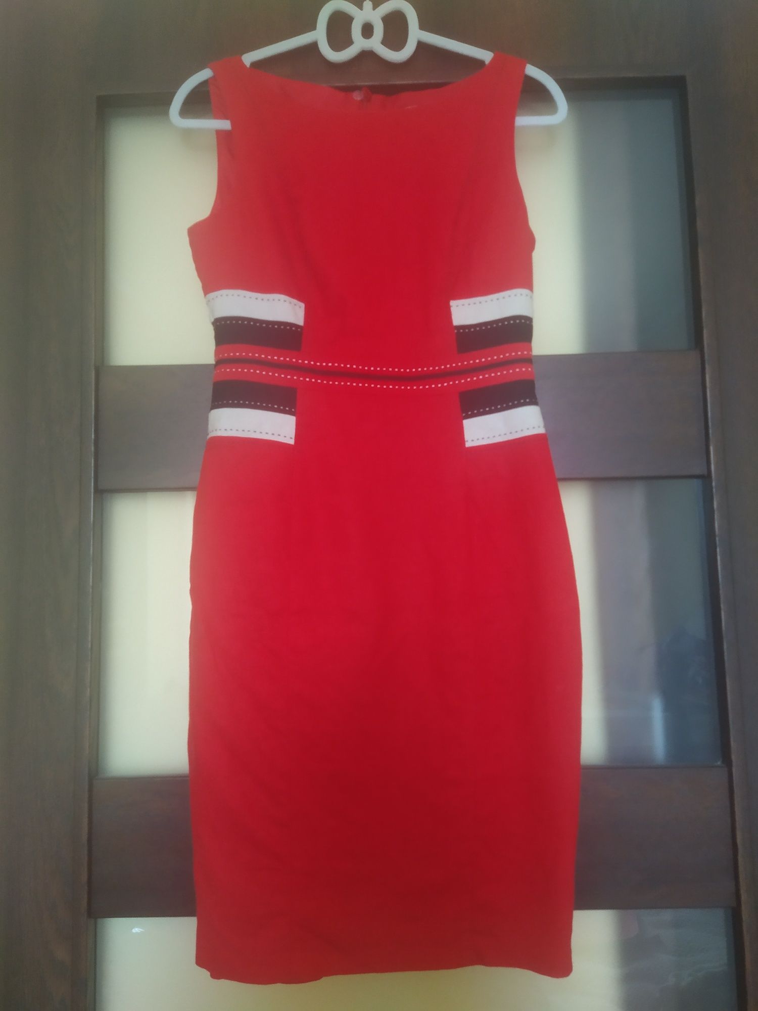 Sukienka czerwona r 38 M M&S