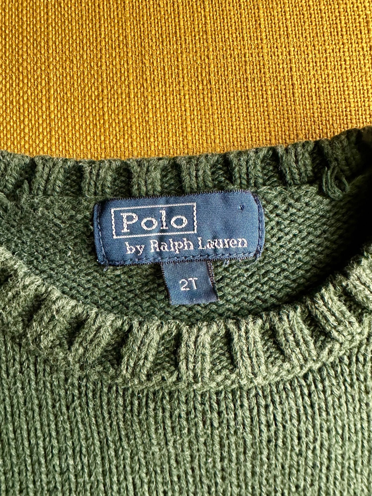 Oryginalny sweter marki Ralph Lauren, r. 2 lata