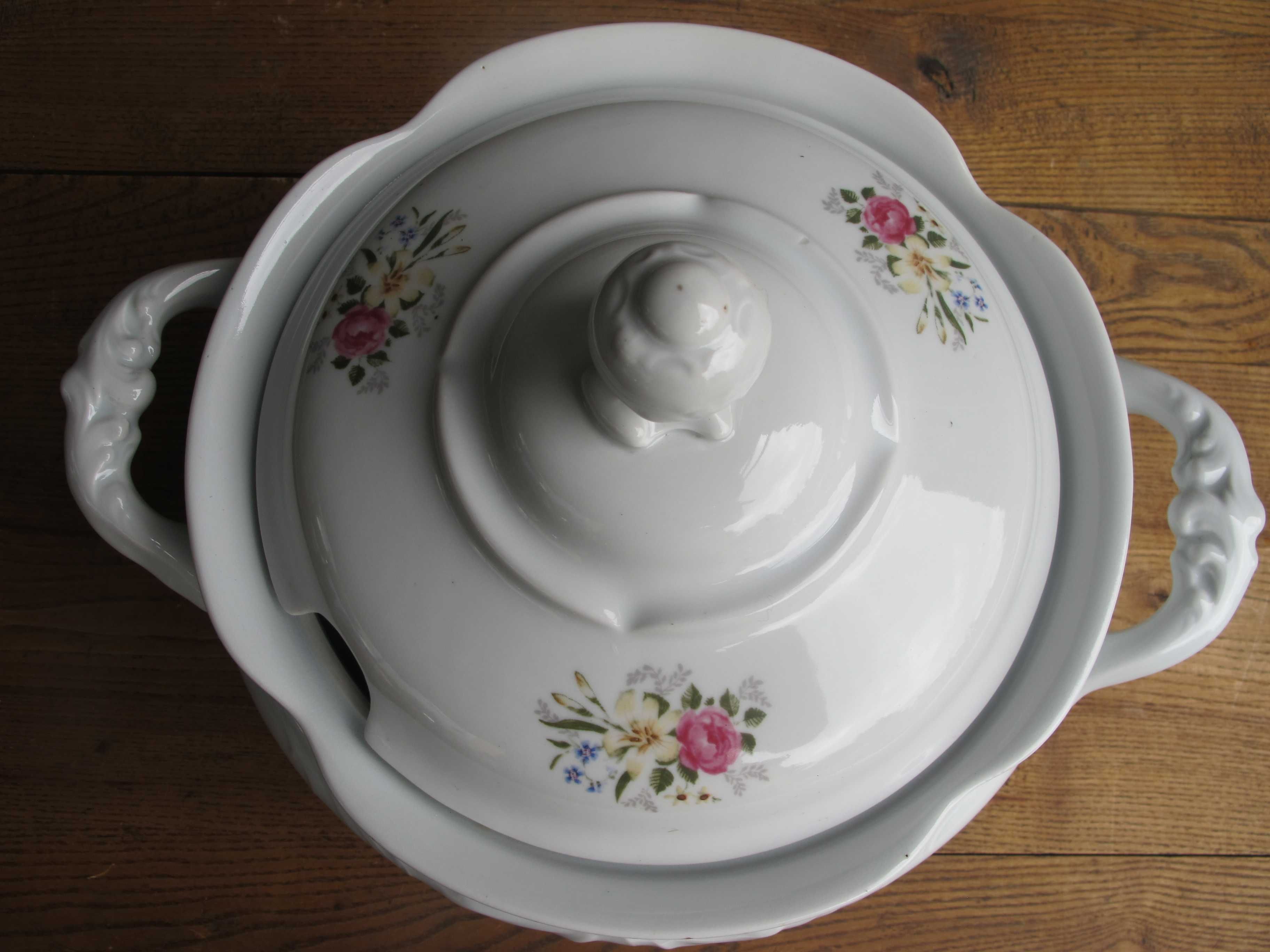 DUŻA  Porcelanowa Waza do zupy_WAWEL