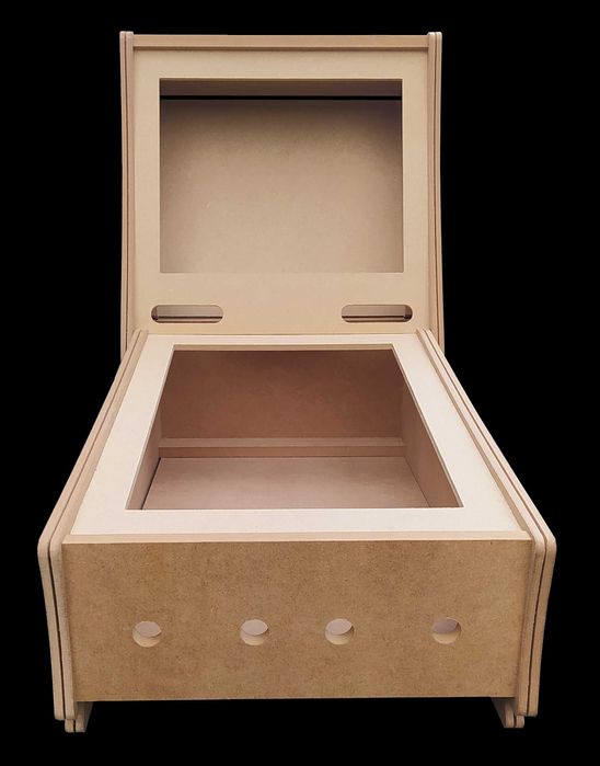 Pinball flipper wirtualny mini obudowa MDF 16mm 24" 17"