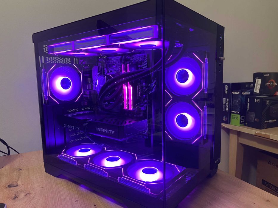 Komputer Gamingowy RTX 5060, Ryzen 5 5600, 16 RAM, 1TB NOWY! Gwarancja