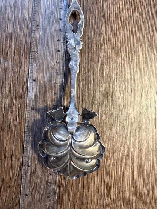 Lyzka, probnik do wina? Srebro 12 łut