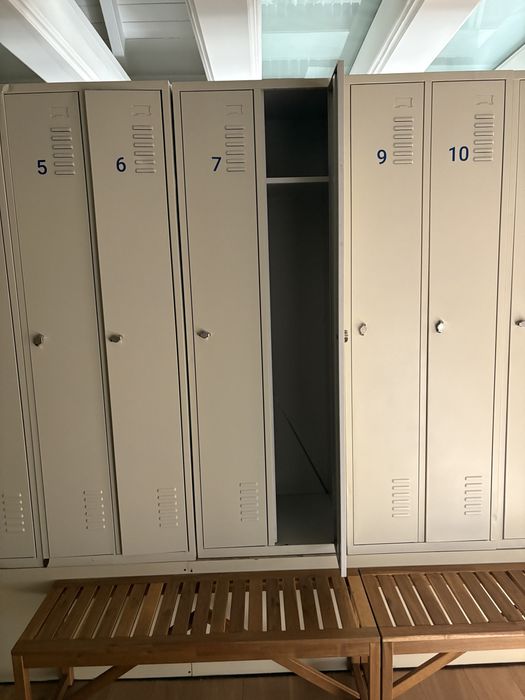 Szafki BHP ,szatniowe , Metalowe , Podwojne