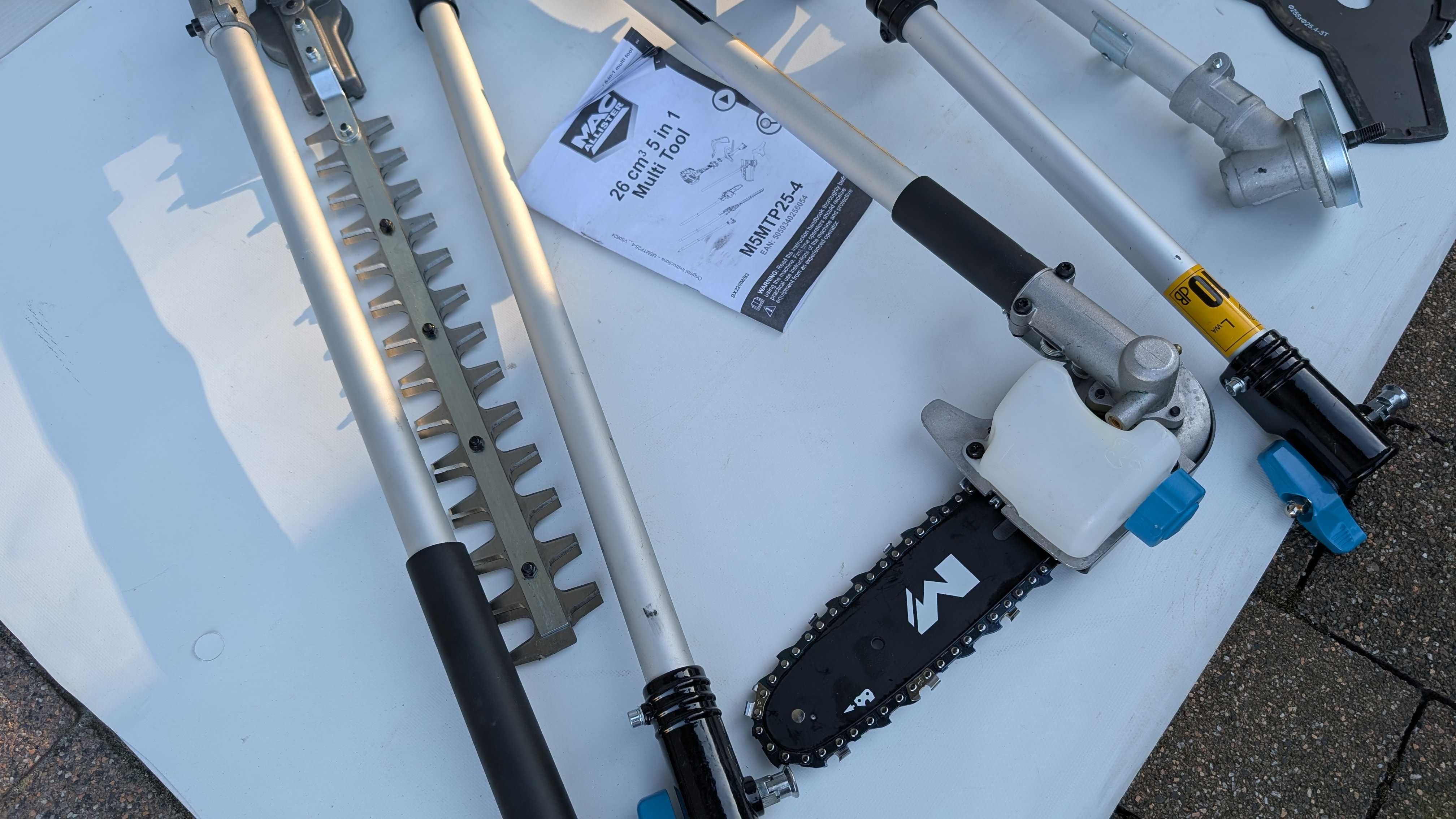 Podkaszarka spalinowa Macallister M5MTP25-4 5w1