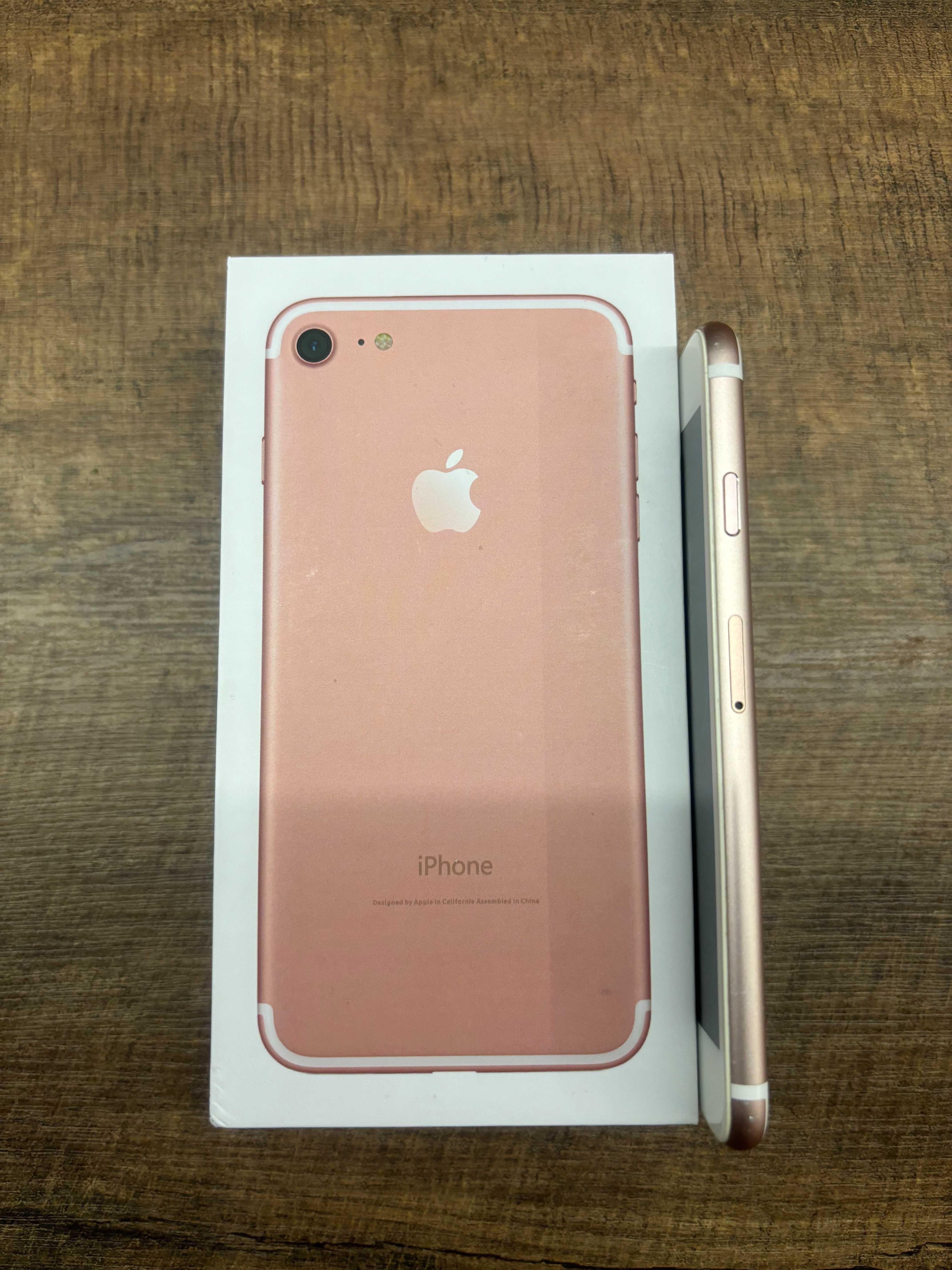 Apple IPHONE 7 Różowy ROSE 97% Bateria - BDB STAN