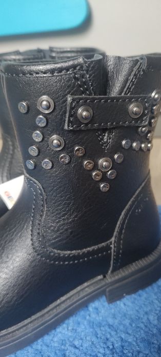 Nowe Kozaczki Kozaki GEOX Respira  Italian Patent 28 dla dziewczynk