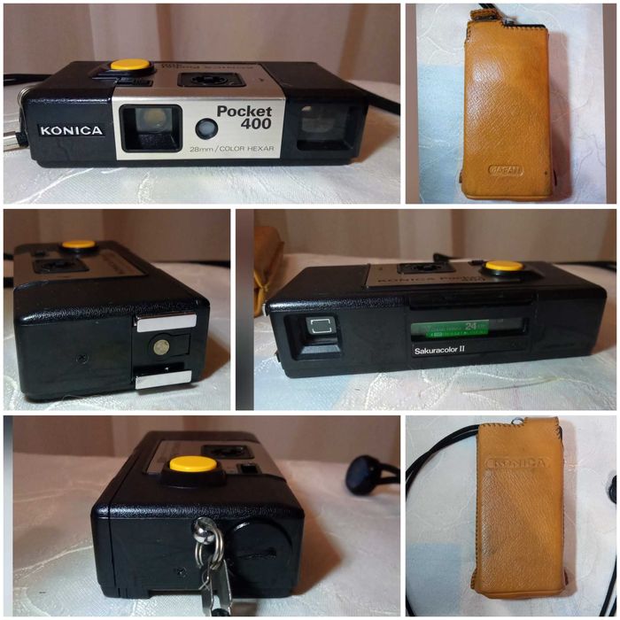 Фотоаппарат Kodak Instamatic 50 / Konika Pocket /Kodak EasyShare цифра