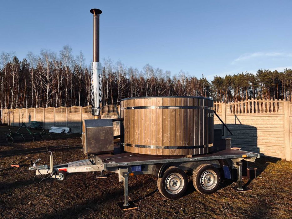 Mobilna Balia Jacuzzi Ruska Balia na Wynajem Hydromasaż Aeromasaż