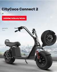 Электробайк CityCoco Connect 2 (60V/20A) 2000W ~60кмч. 2023г поставка.