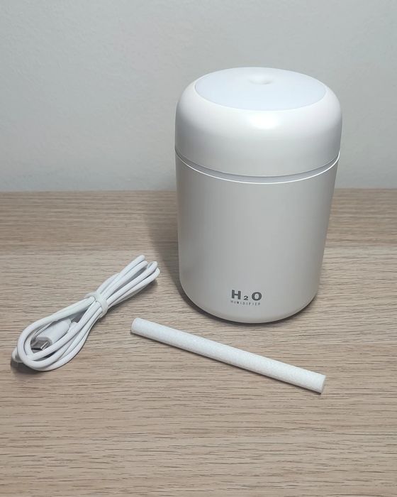 Difusor Humidificador Purificador óleos Essenciais perfumados