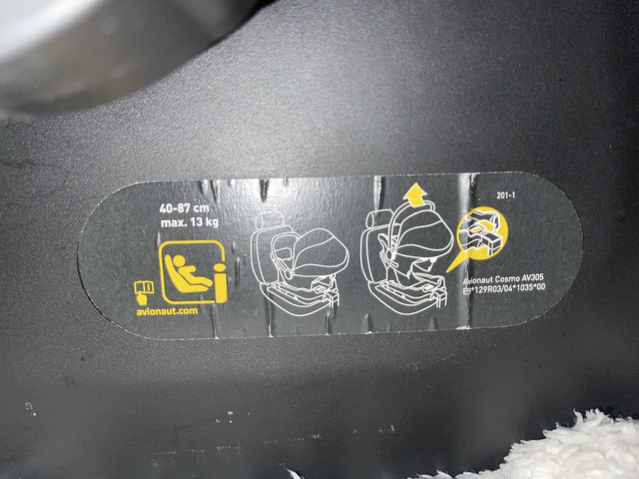 Автокресло Anex x Avionaut Cosmo