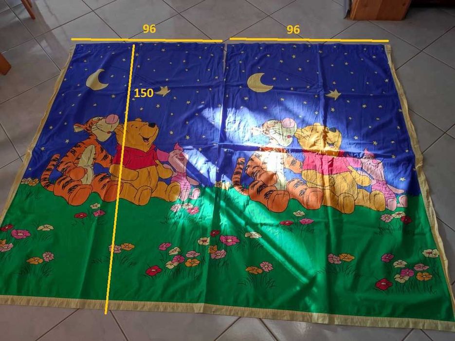 firanka zasłonka baldachim  poszewka poszwa Disney Kubuś i przyjaciele