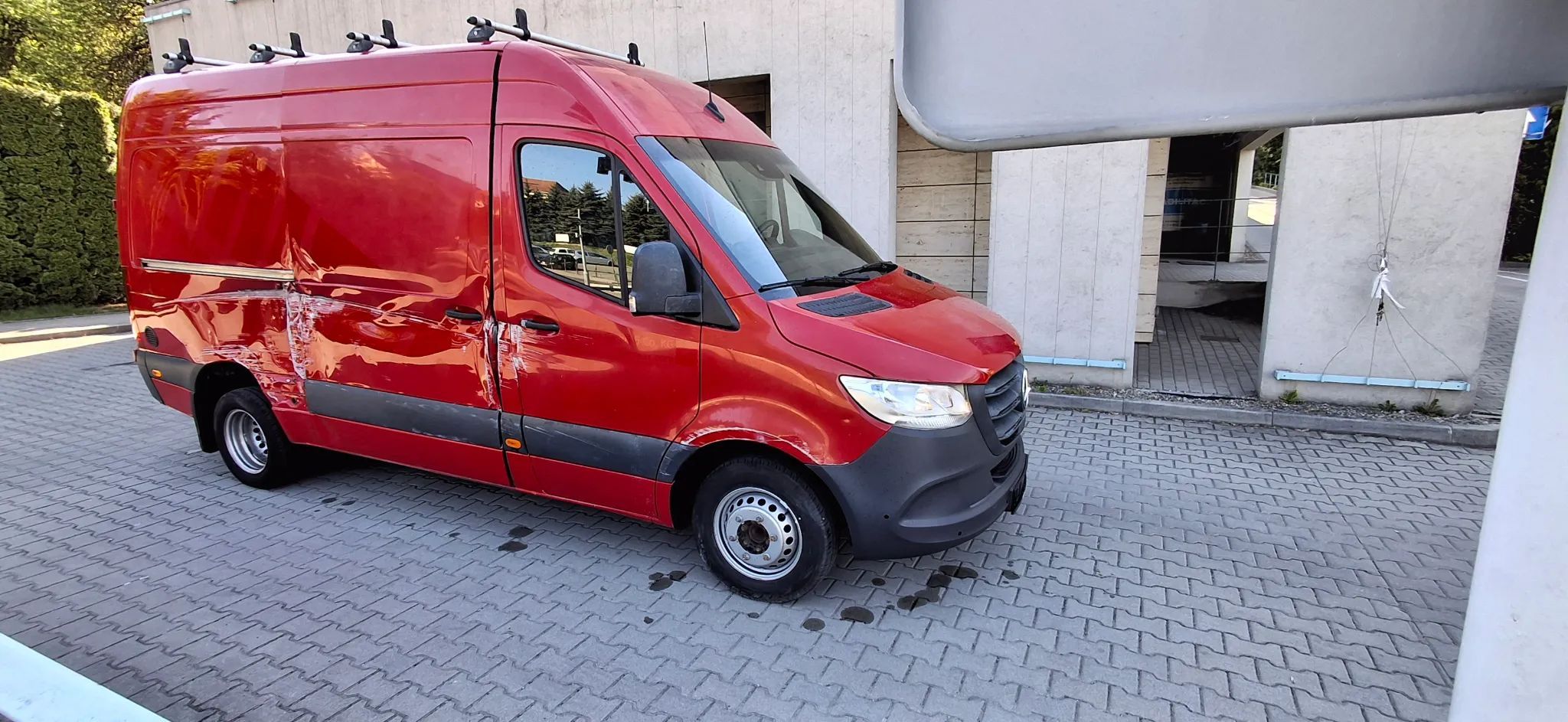 Mercedes-Benz SPRINTER IVECO CRAFTER MAN TRANSIT  Klima Navi PDC Asystenty Tachograf Serwis Z Niemiec
