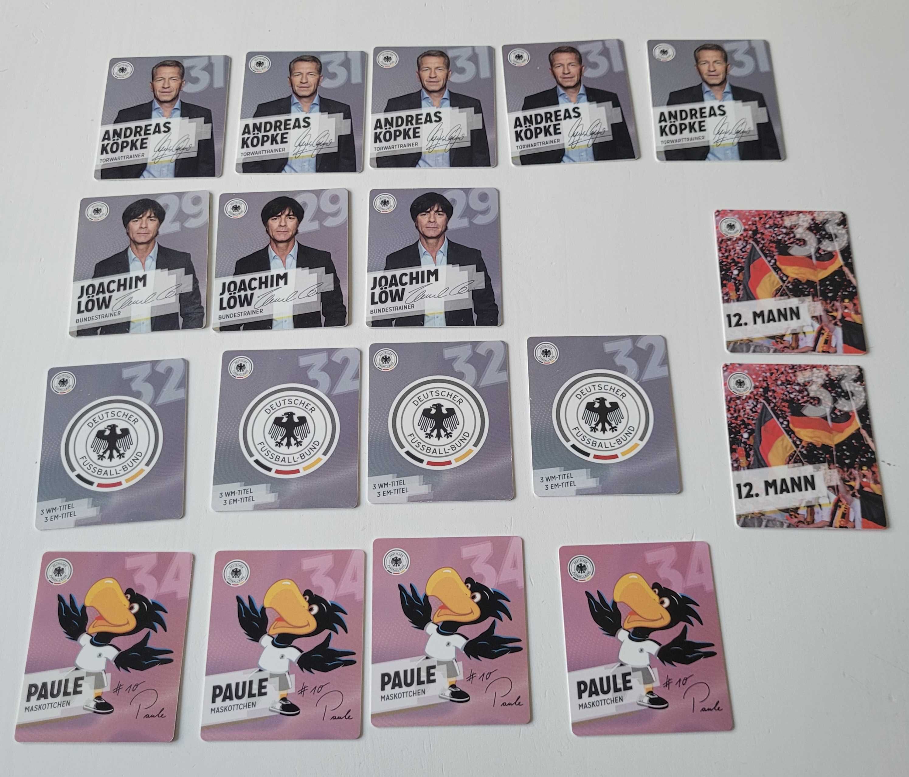 karty piłkarskie DFB 2014