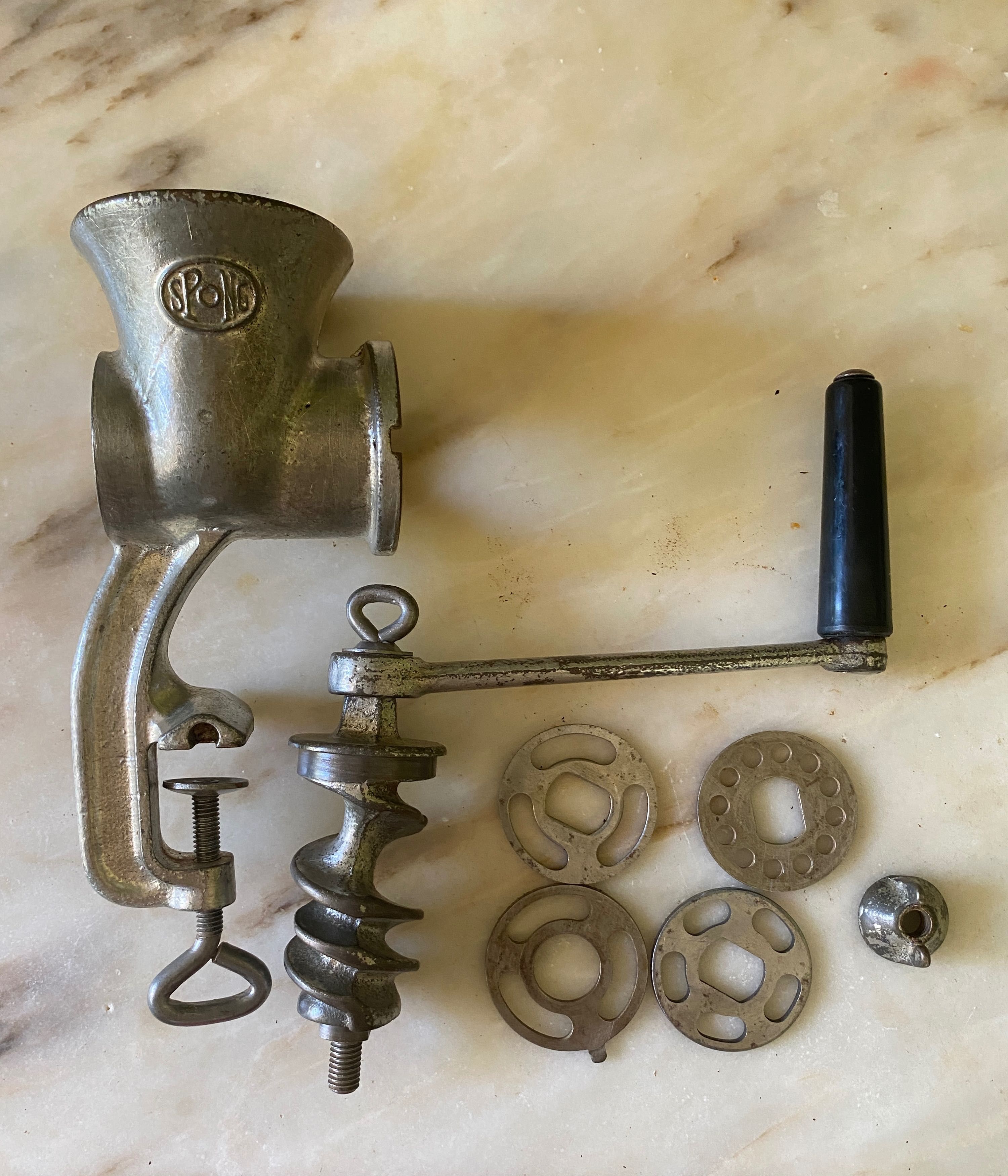 Picadora vintage Spong national 30