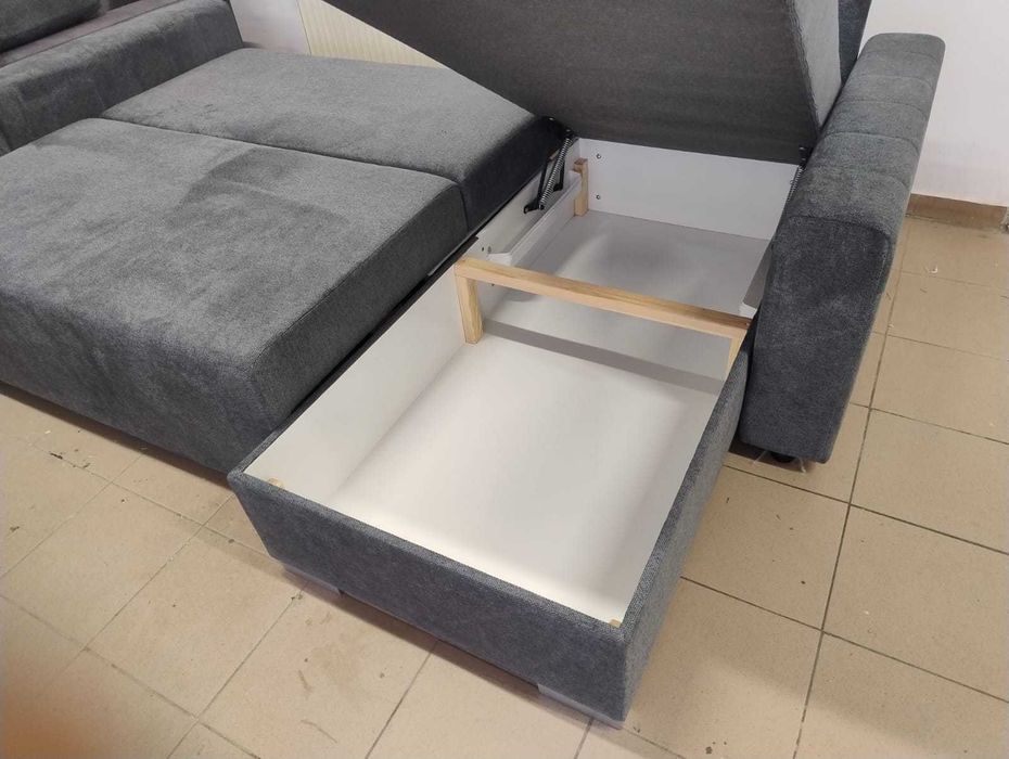 Narożnik od ręki nowy, sprężyna kieszeniowa, wym 245x153