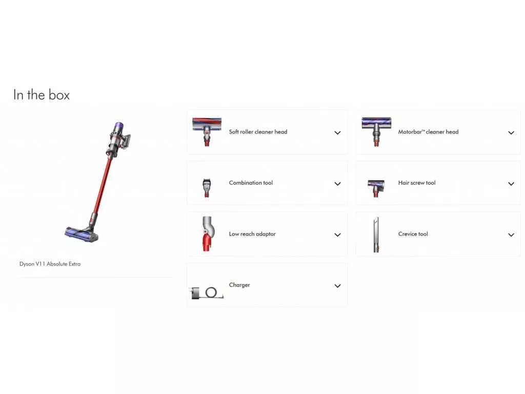 Пилосос 2в1 (вертикальний + ручний) Dyson Cyclone V11 Absolute Extra