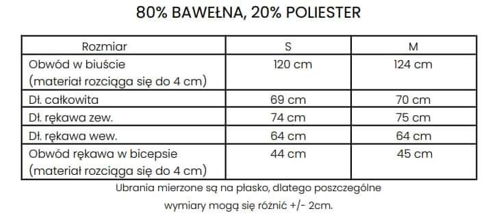 Bluza damska Olavoga Bunny S brązowa