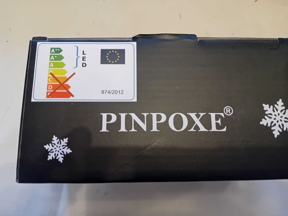 Lamki Led kurtyna świetlna - białe