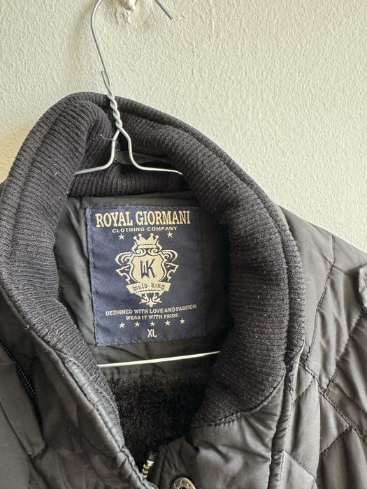 Męska kurta pikowana ciepła