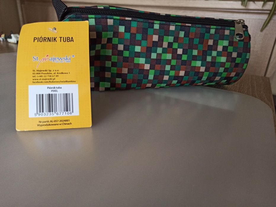 Piórnik tuba Minecraft