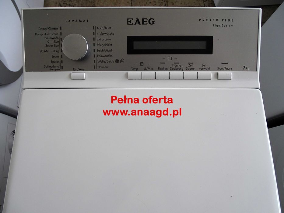 Pralka AEG Protex Plus A+++ 7 kg GWARANCJA! Duży Wybór Sprzętu AGD