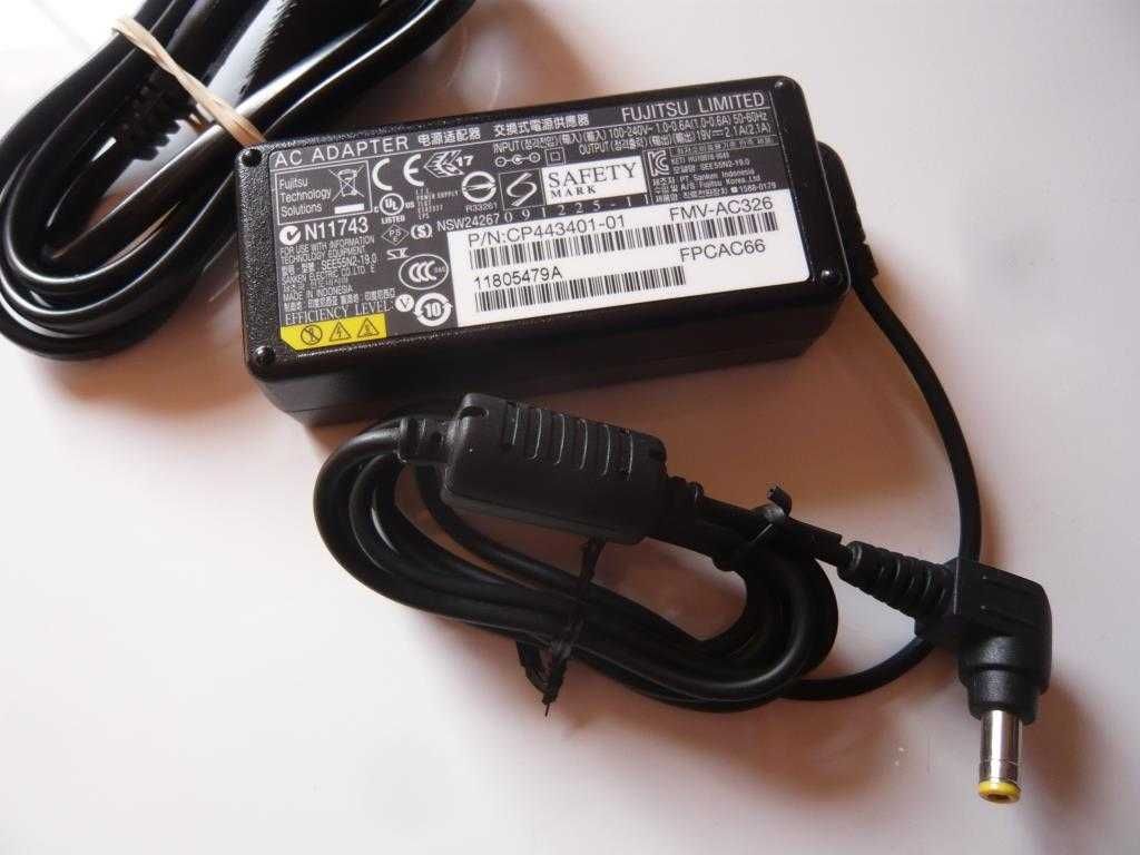 Carregador Fujitsu/Asus original (19V 2,1A)