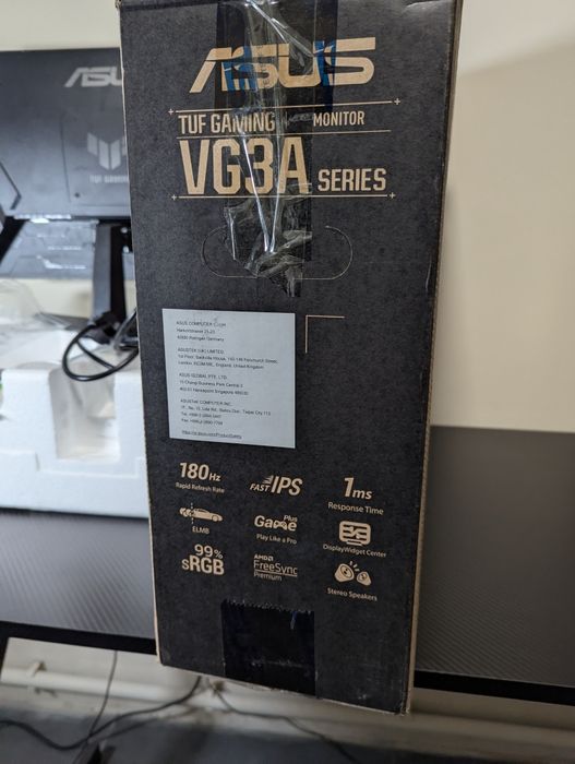 Ігровий монітор ASUS TUF VG249Q3A | 180Гц IPS 1ms sRGB 99%