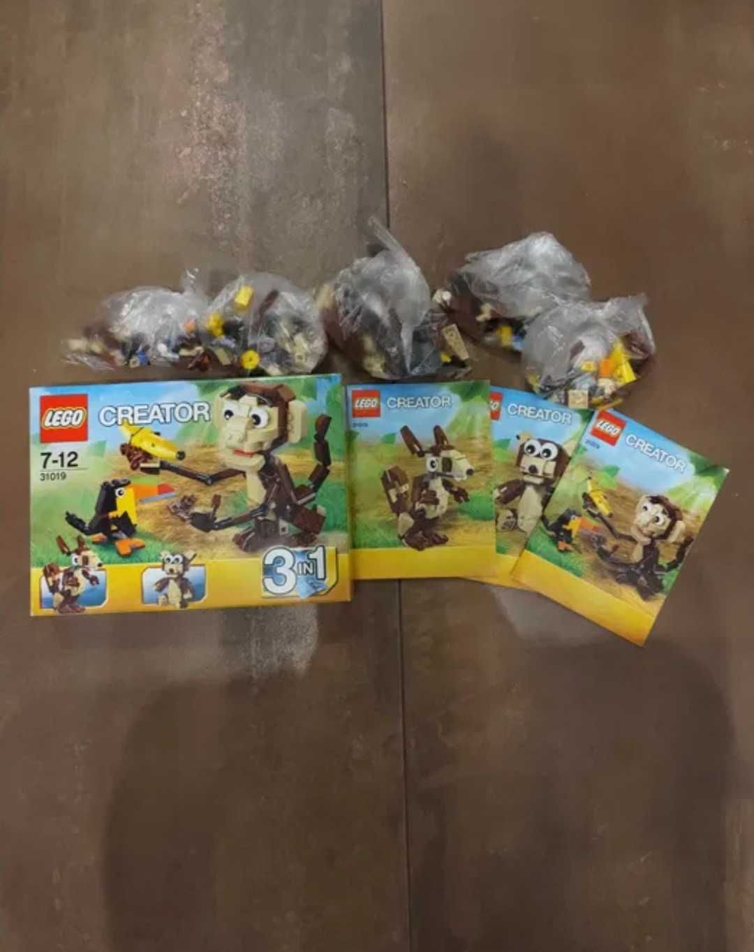 LEGO Creator 3w1 - Zawadiackie zwierzęta zestaw 31019