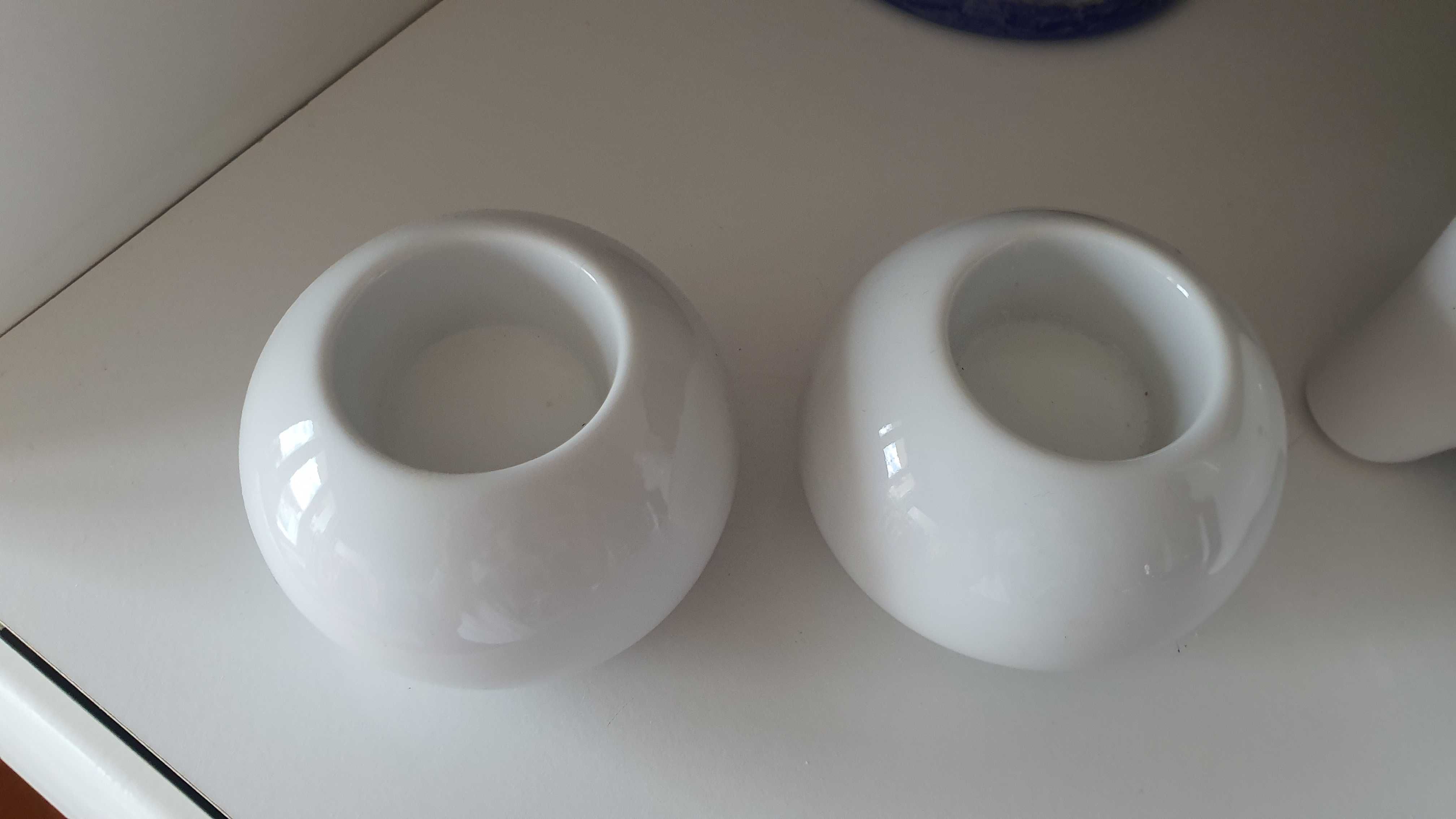Świecznik Krzysztof Ole porcelana białe tealight