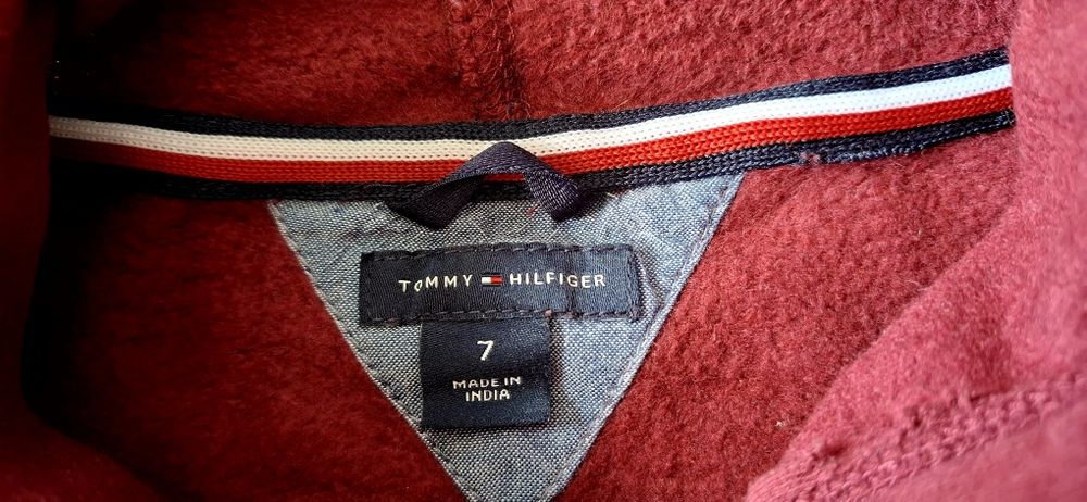 Tommy Hilfiger, bluza z kapturem, roz. 122cm
