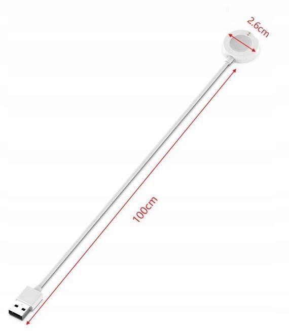 Kabel podstawka ładująca dock do zegarka FOSSIL GEN 4 / GEN 5 biała
