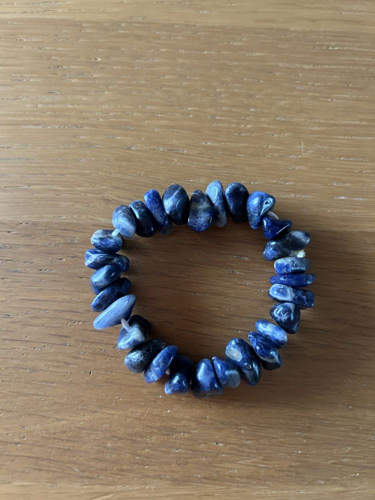 Pulseira de lápis lazuli