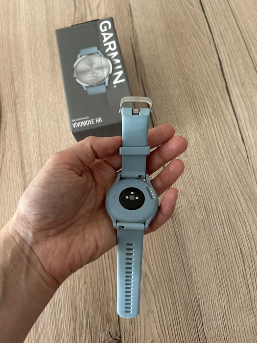 Garmin vivomove hr damski niebieski